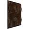 Ekena Millwork 19 5/8in. W x 19 5/8in. H York EnduraWall Decorative 3D Wall Panel Covers 2.67 Sq. Ft. WP20X20YOAMB - alternate 2